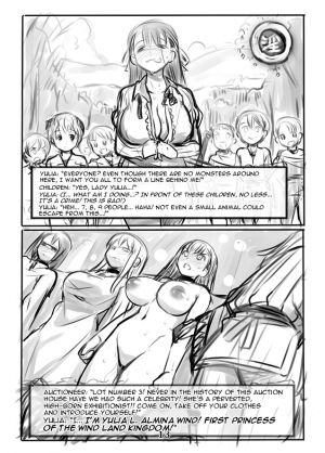 [Nanashi] Hakudaku no Himekishi Yuria Rakugaki Matome | Cloudy White Princess Knight Yulia [English] - Page 16