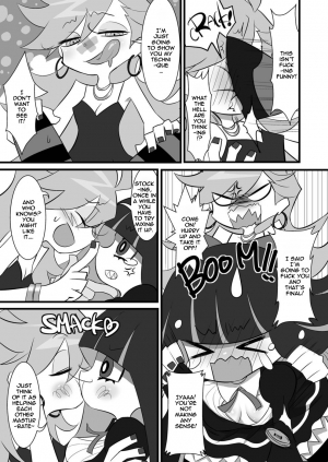 (C79) [Ningen Modoki (Random)] Chu Chu Les Play - lesbian play (Panty & Stocking with Garterbelt) [English] [Yuri-Bot Scans] - Page 8