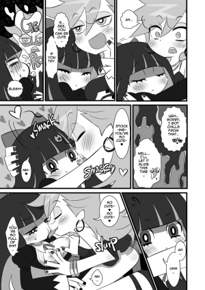 (C79) [Ningen Modoki (Random)] Chu Chu Les Play - lesbian play (Panty & Stocking with Garterbelt) [English] [Yuri-Bot Scans] - Page 10