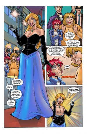 The Cleavage Crusader- Defeated by Deflater - Page 3