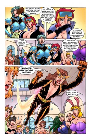The Cleavage Crusader- Defeated by Deflater - Page 13