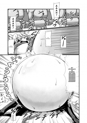  [Nanashi] Mesukemo-san Kuuki Kanchou Boufuku Haretsu | Mesukemo-san's Swelling Air Enema Explosion [English] [Degenerate_X]  - Page 6