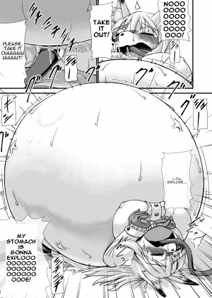  [Nanashi] Mesukemo-san Kuuki Kanchou Boufuku Haretsu | Mesukemo-san's Swelling Air Enema Explosion [English] [Degenerate_X]  - Page 8
