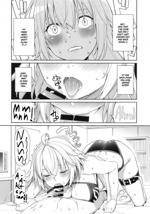 [Coffee Maker (Asamine Tel)] Jeanne no Shitto | Jeanne's Jealousy (Fate/Grand Order) [English] =White Symphony= [Digital] - Page 9