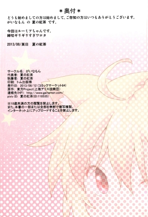 (C84) [Gainamon (Natsu no Koucha)] Nichijou Seikatsu -San- (Touhou Project) [English] {biribiri} - Page 24