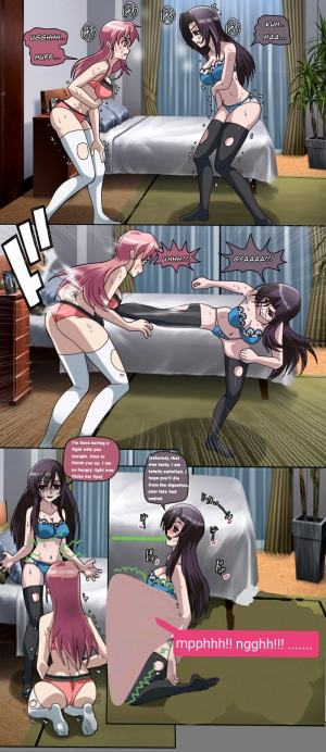  Yandere catfight: Kotohana vs Haruka  - Page 4