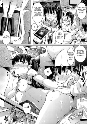 (C87) [Kusari Caterpillar (Yoshiron)] Kowaremono:Risa + Paper | Fragile: Risa + Paper [English] {doujin-moe.us} [Decensored] - Page 20