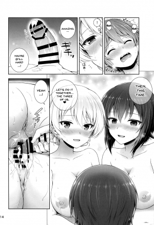 (C94) [Chabashira Chainsaw (Chacharan)] Darjeeling to Maho to no Koi Yakusoku | Darjeeling and Maho's Love Promise (Girls und Panzer) [English] {Doujins.com} - Page 14