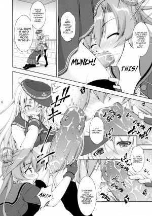 (C89) [Takane no Hanazono (Takane Nohana)] Harashou! Gaiden Gisou Entotsu | Harashou! Sidestory: Camouflage Funnel! (Kantai Collection -KanColle-) [English] - Page 7