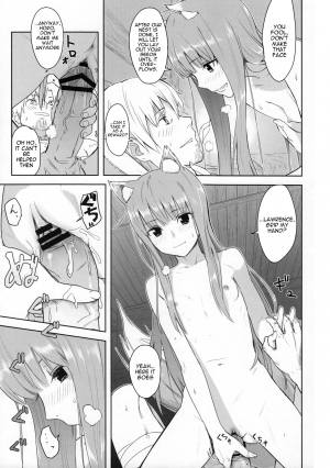 (C83) [Ajisaidenden (Kawakami Rokkaku, Takanashi Rei)] Harvest II (Spice and Wolf) [English] [VLtrans] - Page 28