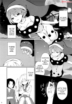  (Reitaisai 15) [Tetsu no Otoshigo (Chirorian)] Doremy-san to Boku no Tousou Yume | Doramy-san And My Escape Dream (Touhou Project) [English] {Doujins.com}  - Page 3