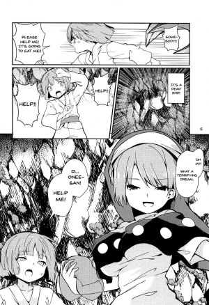  (Reitaisai 15) [Tetsu no Otoshigo (Chirorian)] Doremy-san to Boku no Tousou Yume | Doramy-san And My Escape Dream (Touhou Project) [English] {Doujins.com}  - Page 6