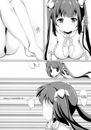 (C88) [Neko☆Tanteidan Peach (Midorino Haru)] Hestia x Aiz (Dungeon ni Deai o Motomeru no wa Machigatteiru Darou ka) [English] [EHCOVE] - Page 7