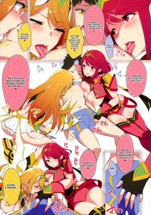 (C96) [Yuuki Nyuugyou (Yuuki Shin)] FlameLights (Xenoblade Chronicles 2) [English] [RedLantern] - Page 6