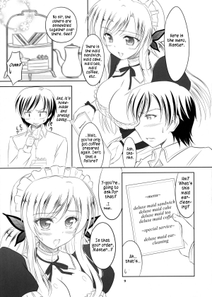 (C81) [KNIGHTS (Kishi Nisen)] Boku wa Sena ni Gohoushi Saretai (Boku wa Tomodachi ga Sukunai) (English) - Page 9