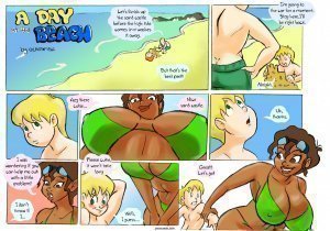 A Day at the Beach by Glassfish - Page 1