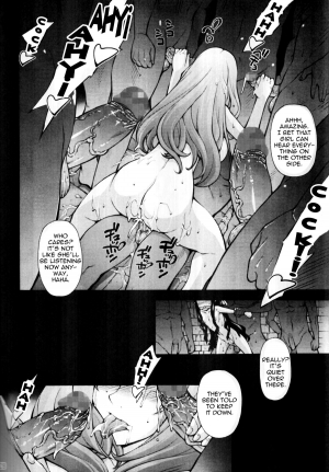 (C82) [Molotov Cocktail (Oowada Tomari)] Blade Blade IV (Queen's Blade) [English] {thetsuuyaku} - Page 28