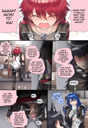 [kataokasan] (Arknights) Mostima x Exusiai x Texas [English] - Page 12