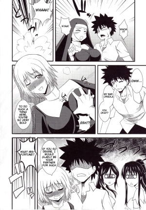 (COMIC1☆5) [Take Out (Zeros)] Toaru Kyonyuu no Paizuri | A Certain Big Breasted Tit Fuck (Toaru Majutsu no Index) [English] [Tigoris Translates] - Page 7