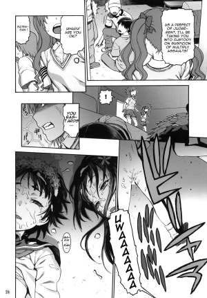 (C77) [DECOPPACHI (Hidiri Rei)] Toaru Jiken no Heroines | A Certain Event's Heroines (Toaru Kagaku no Railgun) [English] =LWB= - Page 24