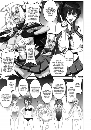 (C86) [Motchie Kingdom (Motchie)] Musashi no Dokidoki Daisakusen | Musashi's Heart-Pounding Great Strategy! (Kantai Collection -KanColle-) [English] [Chocolate + LWB] - Page 7