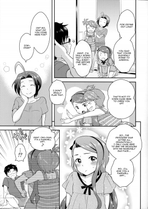 (COMIC1☆8) [Kikkaya (Uesugi Kyoushirou, Sakaki Yuino)] DECO (THE IDOLM@STER) [English] [CGrascal] - Page 7