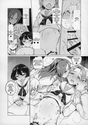  (C91) [Yakitate Jamaica (Aomushi)] Sawakan - Futanari Usagi-san no Sawa Azusa Kairaku Choukyou Hon (Girls und Panzer) [English]  - Page 33