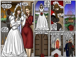 My Wedding GangBang- illustrated interracial - Page 4