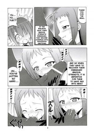 [BIG BOSS (Hontai Bai)] Nodoka to Yue no Mahou Shoujo Biblion (Mahou Sensei Negima!) [English] [H4chan] - Page 5