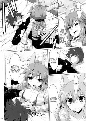 (C87) [TOYBOX, Kujira Logic (Kurikara, Kujiran)] Goshujin-sama Oppai desu yo!! 3 (Fate/EXTRA CCC) [English] [constantly] - Page 6