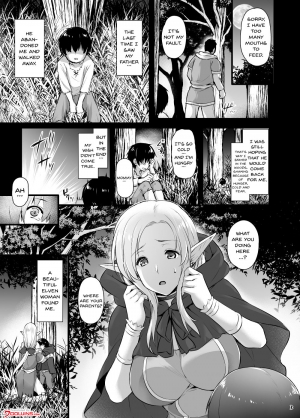 [Himeya (Abe Inori)] Elf no Okaa-san ~Giri no Musuko no Me no Mae de Orc ni Okasarete~ [English] {doujins.com} [Digital] - Page 3