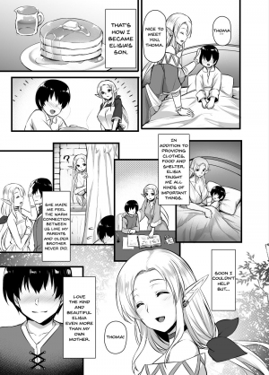 [Himeya (Abe Inori)] Elf no Okaa-san ~Giri no Musuko no Me no Mae de Orc ni Okasarete~ [English] {doujins.com} [Digital] - Page 5