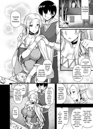 [Himeya (Abe Inori)] Elf no Okaa-san ~Giri no Musuko no Me no Mae de Orc ni Okasarete~ [English] {doujins.com} [Digital] - Page 6