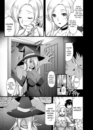 [Himeya (Abe Inori)] Elf no Okaa-san ~Giri no Musuko no Me no Mae de Orc ni Okasarete~ [English] {doujins.com} [Digital] - Page 7