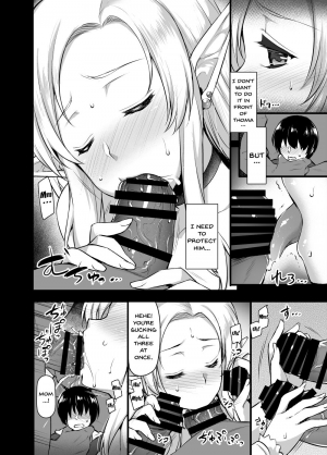 [Himeya (Abe Inori)] Elf no Okaa-san ~Giri no Musuko no Me no Mae de Orc ni Okasarete~ [English] {doujins.com} [Digital] - Page 10