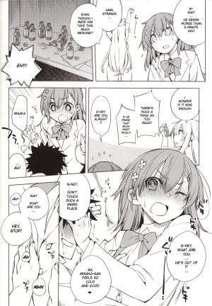 (C85) [Mono x Chro (Kokonoka)] Kamatte Hoshii no ☆ (Toaru Kagaku no Railgun) [English] [Natty Translations] - Page 8