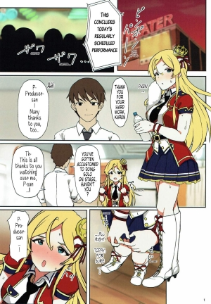 (C92) [UPA24 (Upanishi.)] AROMA DUET (The IDOLM@STER MILLION LIVE!) [English] [Tonigobe] - Page 3