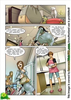 Innocent Dickgirls-The Housesitter - Page 3