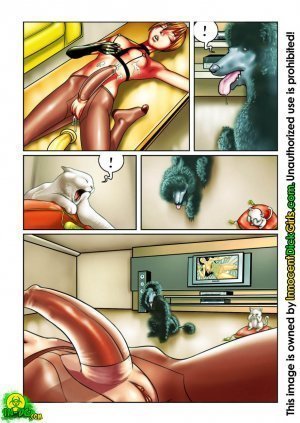 Innocent Dickgirls-The Housesitter - Page 15