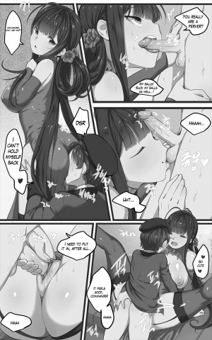 [yun-uyeon (ooyun)] How to use dolls 07 (Girls Frontline) [English] [Uncensored] [B/W] - Page 16