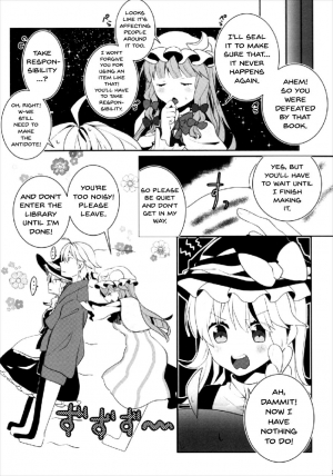 (Shuuki Reitaisai 4) [Dai ③ no Shippo (ATM)] Ecchi na Gensoukyou ~Patchouli to Ecchi na Mahou Hen~ (Touhou Project) [English] {doujins.com} - Page 19