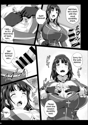 (C93) [METAL-WIND (Sangou)] Paizuri Gaman Test | Titjob Endurance Test (Kantai Collection -KanColle-) [English] {DKKMD Translations} - Page 4