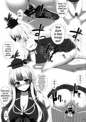 (Reitaisai 14) [Fukutsuu Okosu (Kaiou)] OK de wa Nai ne | It's not okay (Touhou Project) [English] {yuripe} - Page 7