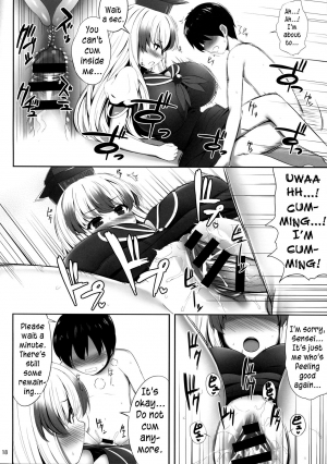 (Reitaisai 14) [Fukutsuu Okosu (Kaiou)] OK de wa Nai ne | It's not okay (Touhou Project) [English] {yuripe} - Page 18