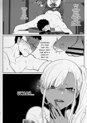 [Aimaitei (Aimaitei Umami)] Kigen no Warui Kuro Gal Futanari Kanojo ni Karaoke ni Yobidasareta Kekka... [English] [mysterymeat3] [Digital] - Page 17