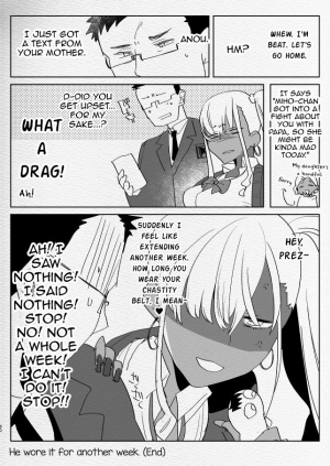 [Aimaitei (Aimaitei Umami)] Kigen no Warui Kuro Gal Futanari Kanojo ni Karaoke ni Yobidasareta Kekka... [English] [mysterymeat3] [Digital] - Page 31