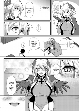 [Gakuen Ketsumeichou (Oriue Wato)] Prinz Eugen ni Amaetai!! | I Want to be Spoiled by Prinz Eugen!! (Azur Lane) [English] [The Chrysanthemum Translations] [Digital] - Page 7