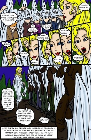O Klan Fuck- illustrated interracial - Page 6