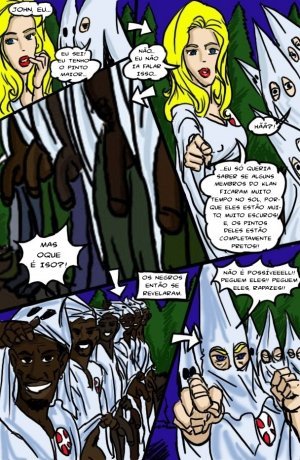 O Klan Fuck- illustrated interracial - Page 7