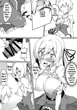 (Futaket 12.5) [Wisteria (Fujihan)] Futanarisha to Kozukurisha (Saijaku Muhai no Bahamut) [English] {doujin-moe.us} - Page 12